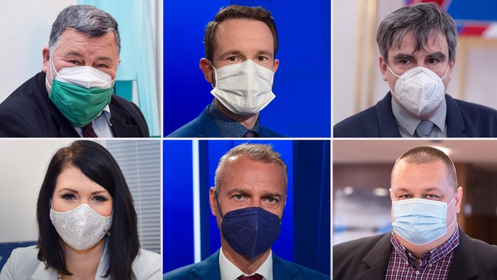 V. Krčméry, P. Sabaka, R. Kollár. J. Cigániková, R. Raši, J. Mikas