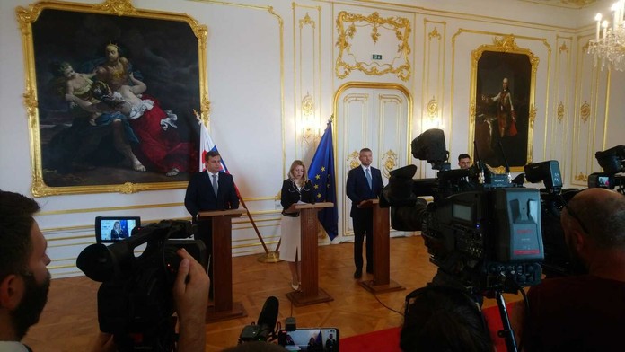 Andrej Danko, Zuzana Čaputová, Peter Pellegrini