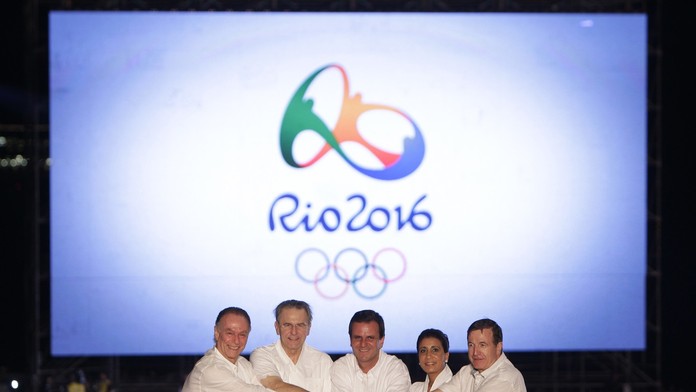 Organizátori OH v Riu predstavujú logo tohto športového sviatku.