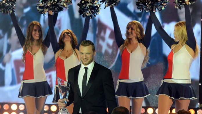 Marián Gáborík - najlepší hokejista Slovenska 2014.