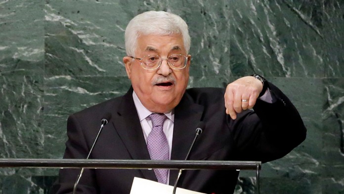 Palestínsky prezident Mahmúd Abbás.