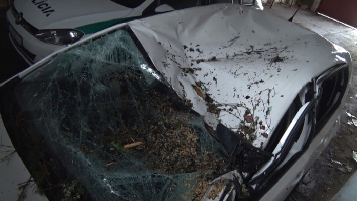 V tomto aute zahynul mladý Singapurčan.