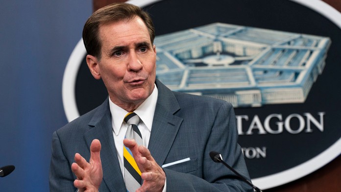 Hovorca amerického ministerstva obrany John Kirby.