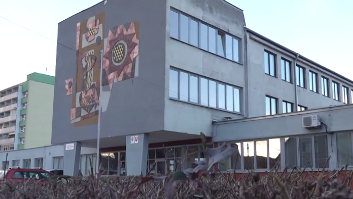 Budova Školy umeleckého priemyslu Trenčín.