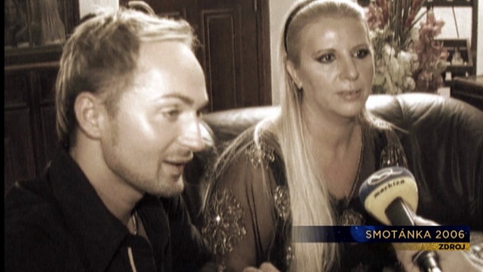 František Kabrheľ a Nora Mojsejová na archívnej snímke.