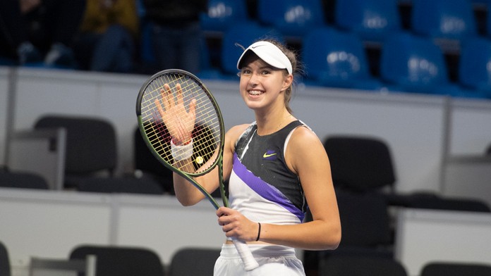 Nový talent na scéne? Iba 15-ročná Jamrichová vyradila favoritku Slovak Open
