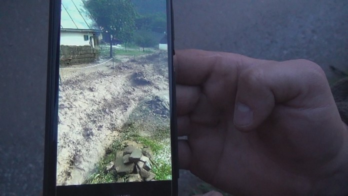 Nenápadný potok sa zmenil na divokú vodu.