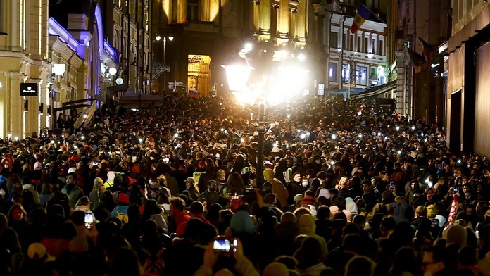 Protest v Rusku za Navaľného