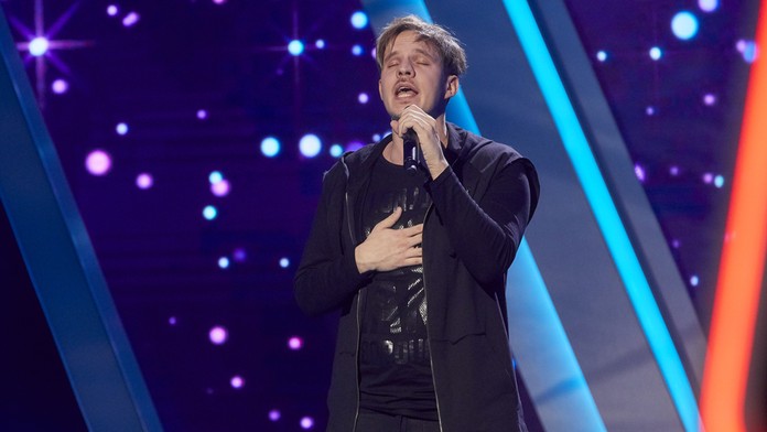 Hakim Ziyech z Ajaxu Amsterdam oslavuje gól v prvom osemfinále LM proti Realu Madrid.