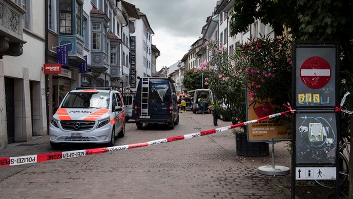 Útok v Schaffhausene.