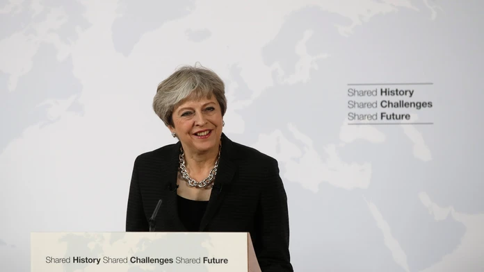 Britská premiérka Theresa Mayová.