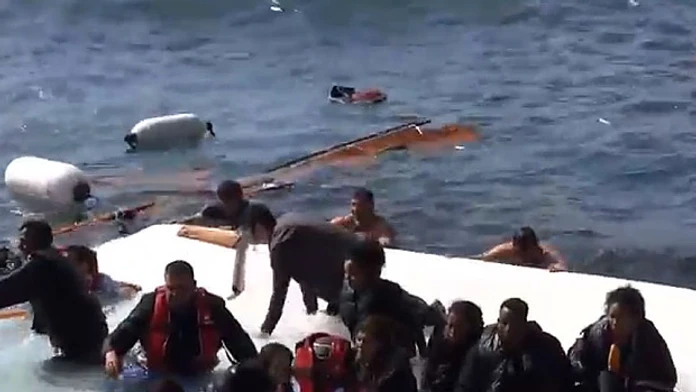 Pri Rodose stroskotali migranti