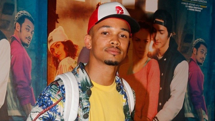 Ben Cristovao na premiére filmu Backstage