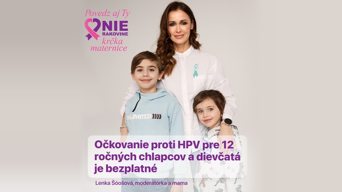 Lenka Šóošová so synmi.