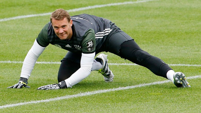 Brankár nemeckej futbalovej reprezentácie Manuel Neuer.