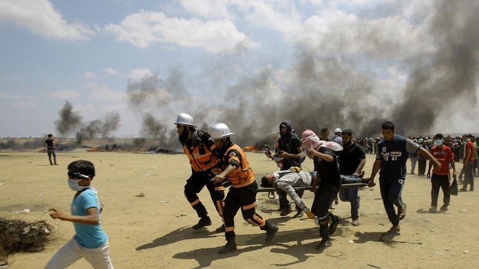 Izrael obyvateľov pásma Gazy varoval, aby sa počas plánovaných hromadných protestov nepribližovali k izraelským hraniciam.