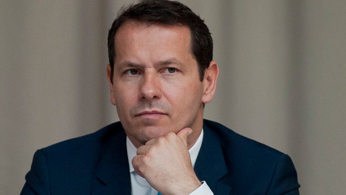 Martin Kohút počas mimoriadneho kongresu SZĽH.