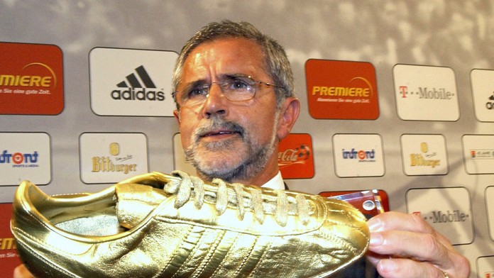 Gerd Müller na archívnej snímke.