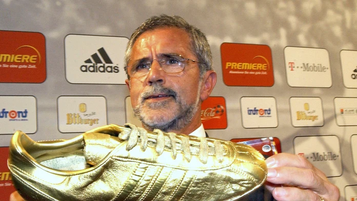 Gerd Müller na archívnej snímke.
