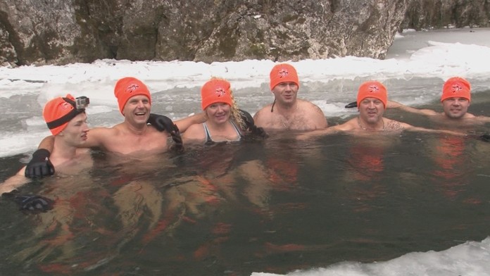 Otužilci na Spiši.