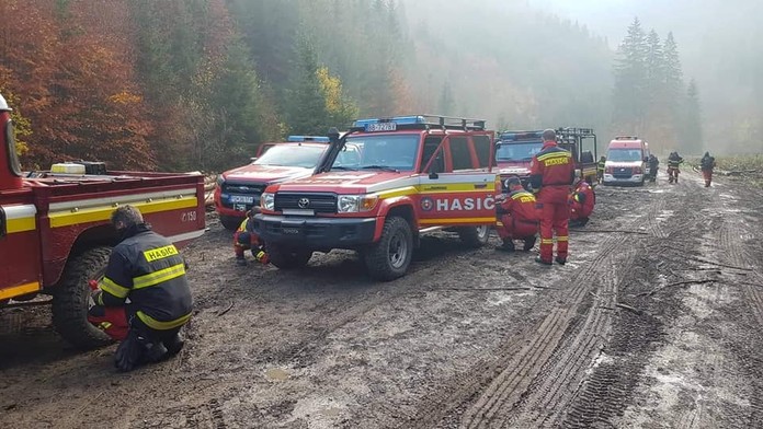 Zásah v Gederskej doline.
