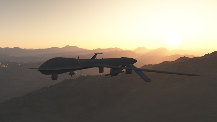 Dron typu MQ-9 Reaper.
