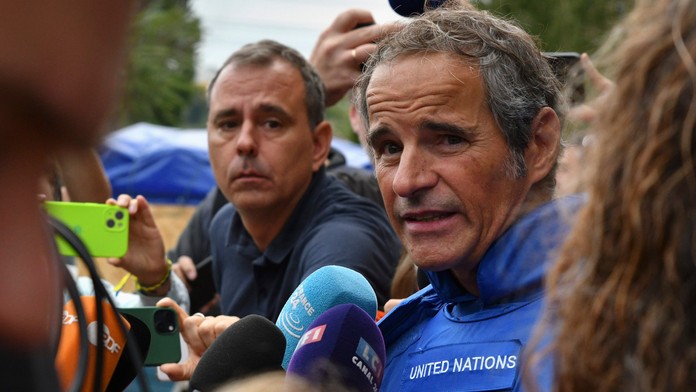 Šéf MAAE: Fyzická integrita Záporožskej jadrovej elektrárne bola narušená