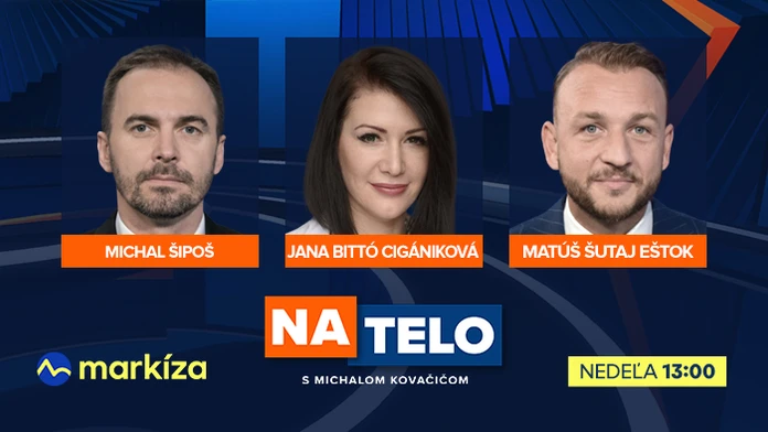 Hosťami politickej diskusie Na telo budú M. Šipoš, J. B. Cigániková a M. Š. Eštok