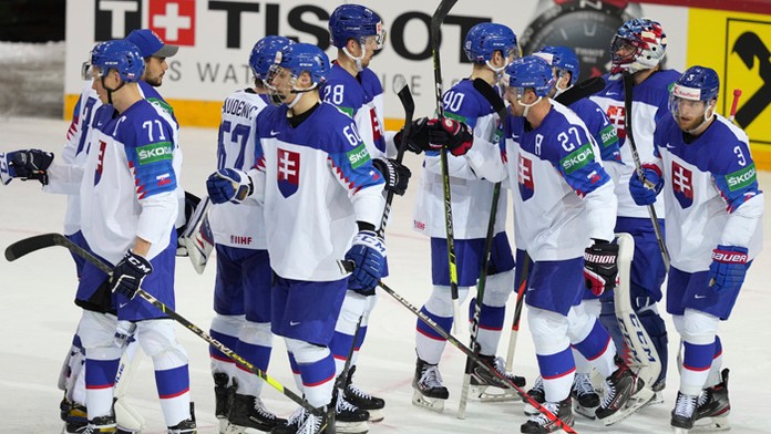 Slovenskí hokejoví reprezentanti na MS.