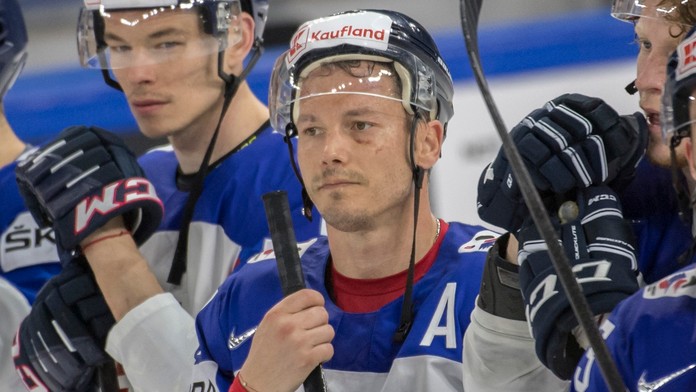 Ladislav Nagy po zápase proti Bielorusku.