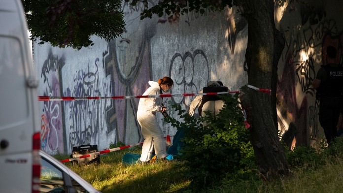 Miesto, kde našli hlavu.