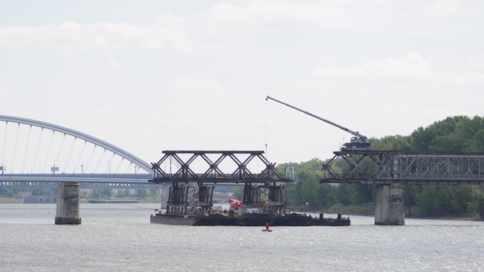 Starý most, apríl 2014.