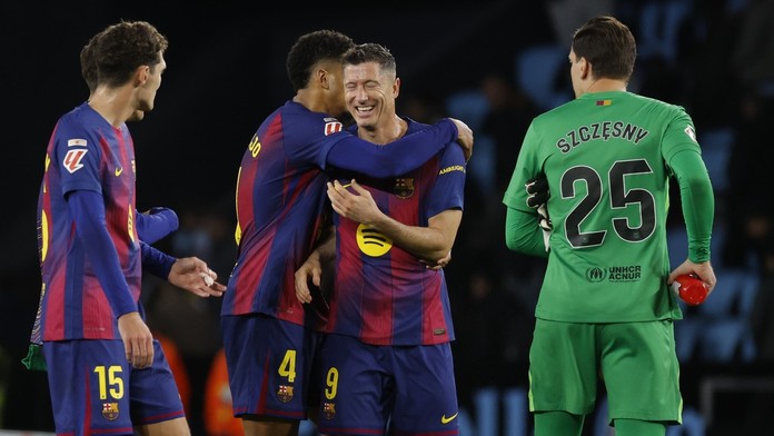 Barcelonu potiahol hetrik Lewandowskeho, Real sa nezmohol ani na gól. Valjent ubránil tesnú výhru