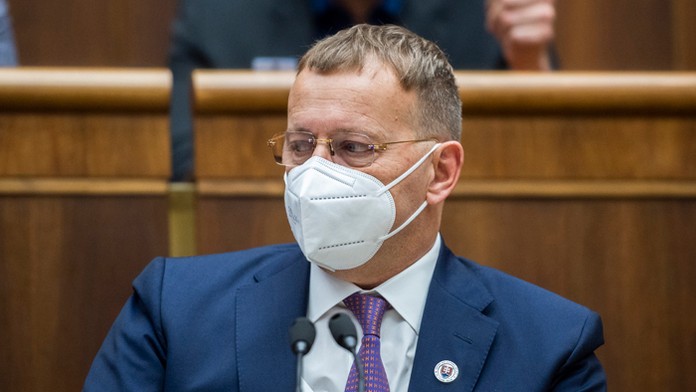 Predseda parlamentu a líder Sme rodina Boris Kollár.