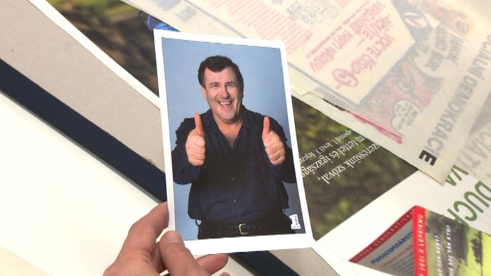 Volebná pohľadnica Vladimíra Mečiara.