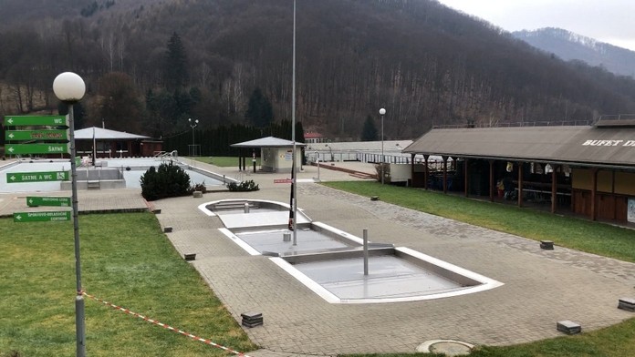 Petra s Marekom pred pôrodom Marečka.