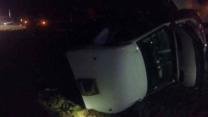 Nehoda na D2 pri obci Sekule.