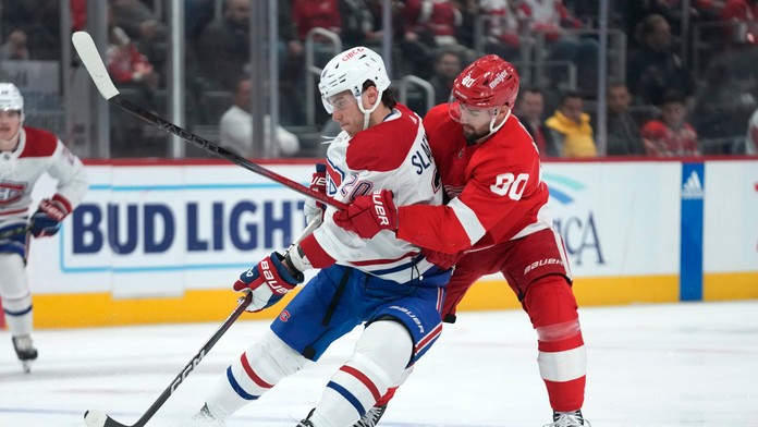 Hokejisti Montrealu s Jurajom Slafkovským zvíťazili na ľade Detroitu.