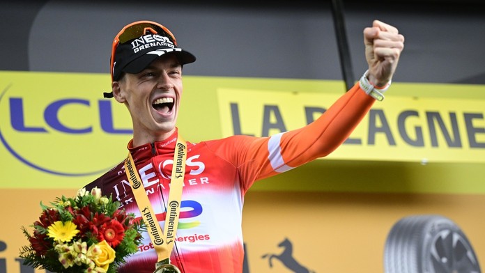 Arensman získal druhý etapový triumf. Pogačar si stráži žltý dres