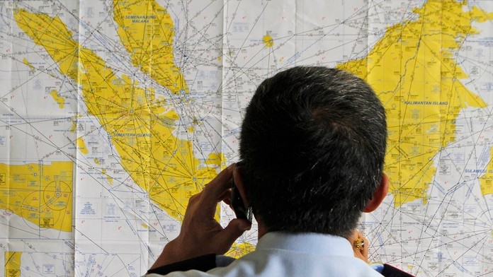 Pátranie po lietadle AirAsia.