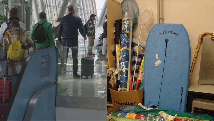 FOTO: Kočík, plážová podložka aj slnečník. Slováci si na letisku zabúdajú poriadne bizarnosti