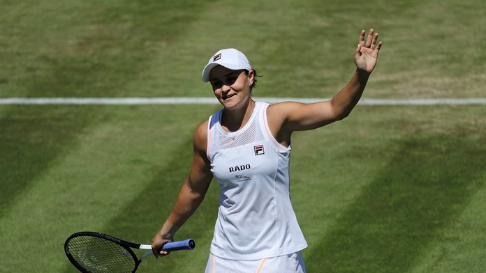 Tenista Sloane Stephensová v 2. kole Wimbledonu.