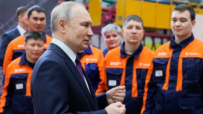 Ruský prezident Vladimir Putin.