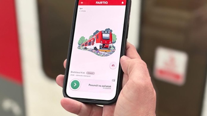 Nový spôsob kúpy lístkov na vlak: Stačí potiahnuť prstom v aplikácii