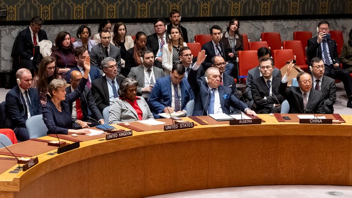 Bezpečnostná rada OSN prijala návrh na prímerie medzi Izraelom a Hamasom. Rusko sa hlasovania zdržalo