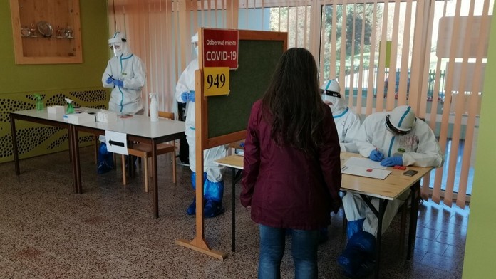 Odberné miesto v Banskej Bystrici.