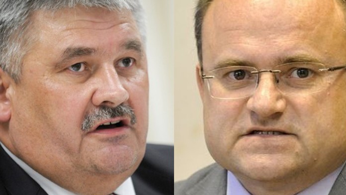 Ján Richter a Jozef Mihál.