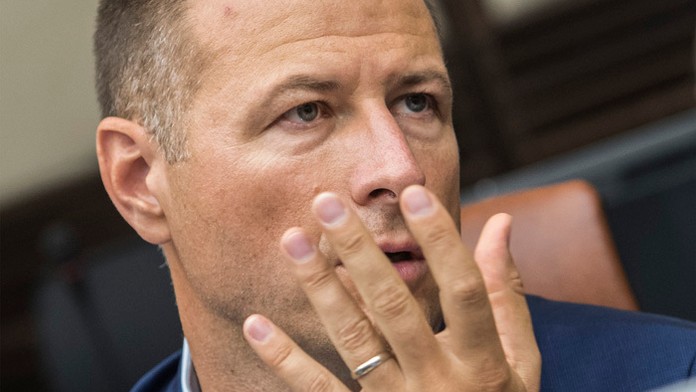 Tyč, ktorou muž útočil 