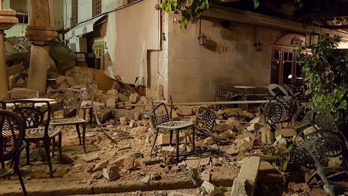 Zemetrasenie na Kose.