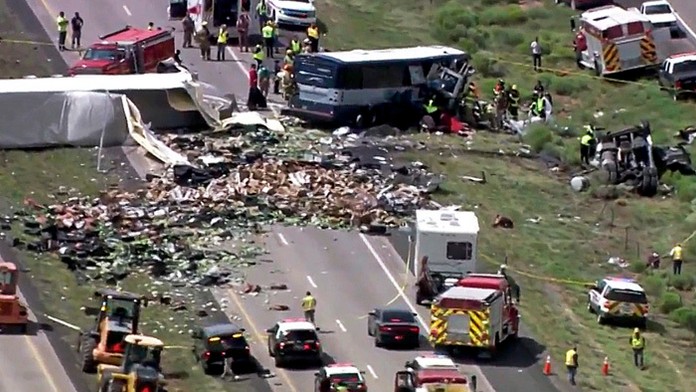 Nehoda v americkom štáte Nové Mexiko.